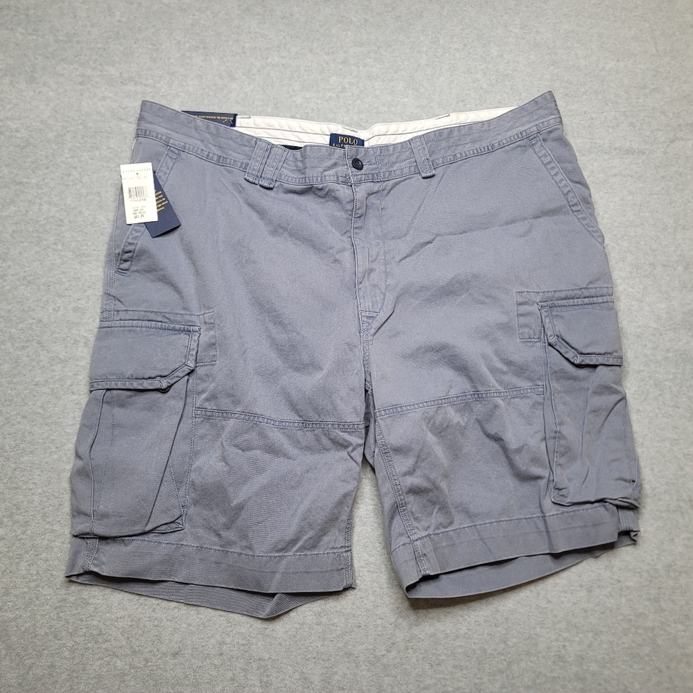 Polo Ralph Lauren Shorts Men Size 46 Blue Gray Cargo
